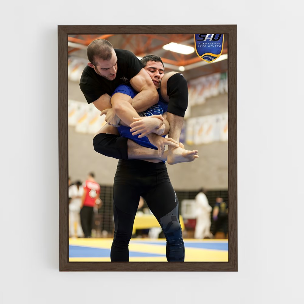 Poster Le Trickster – affiche Jiu-jitsu brésilien (vue 5)